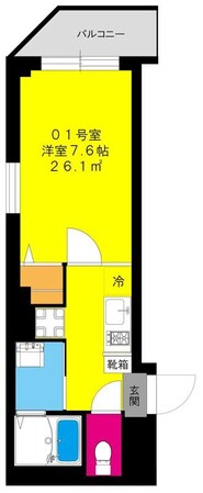 浅草橋駅 徒歩5分 4階の物件間取画像